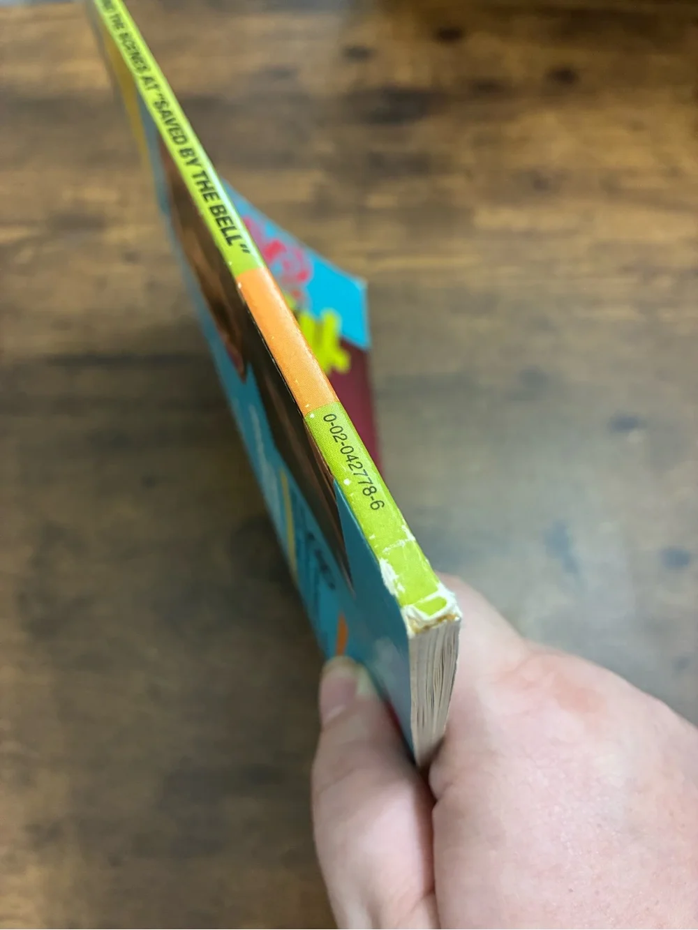 Vintage Saved by the Bell Behind the Scenes Book